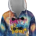 thumbnail image 4 of Happy New Year with Shetland Sheepdog Fireworks Holiday Xmas Winter 2025 All Over Print 3D Hooded Duffle Toggle Coat Sheltie Dog Lover Gifts - 00025, 4 of 6