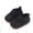 Black, variant on Dpytoraw Summer Children Infant Toddler Shoes Boys And Girls Sports Flat Bottom Lightweight Fly Woven Mesh Breathable Comfortable Solid Color Simple Style Baby Sneakers Size 4