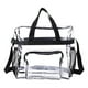 thumbnail image 1 of 1 UNID CAPACIDAD GRANDE CAPACIDAD TRANSPARENTE BOLSA DE VIAJE DE MANO PORTABLE BOLSA DE PLAYA DE POLESTO, 1 of 7