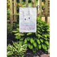 thumbnail image 2 of JSDART Colorful Abstract Cute Bunny Rabbit Children Girl Adorable Artistic Garden Flag Decorative Flag House Banner 28x40 inch, 2 of 2