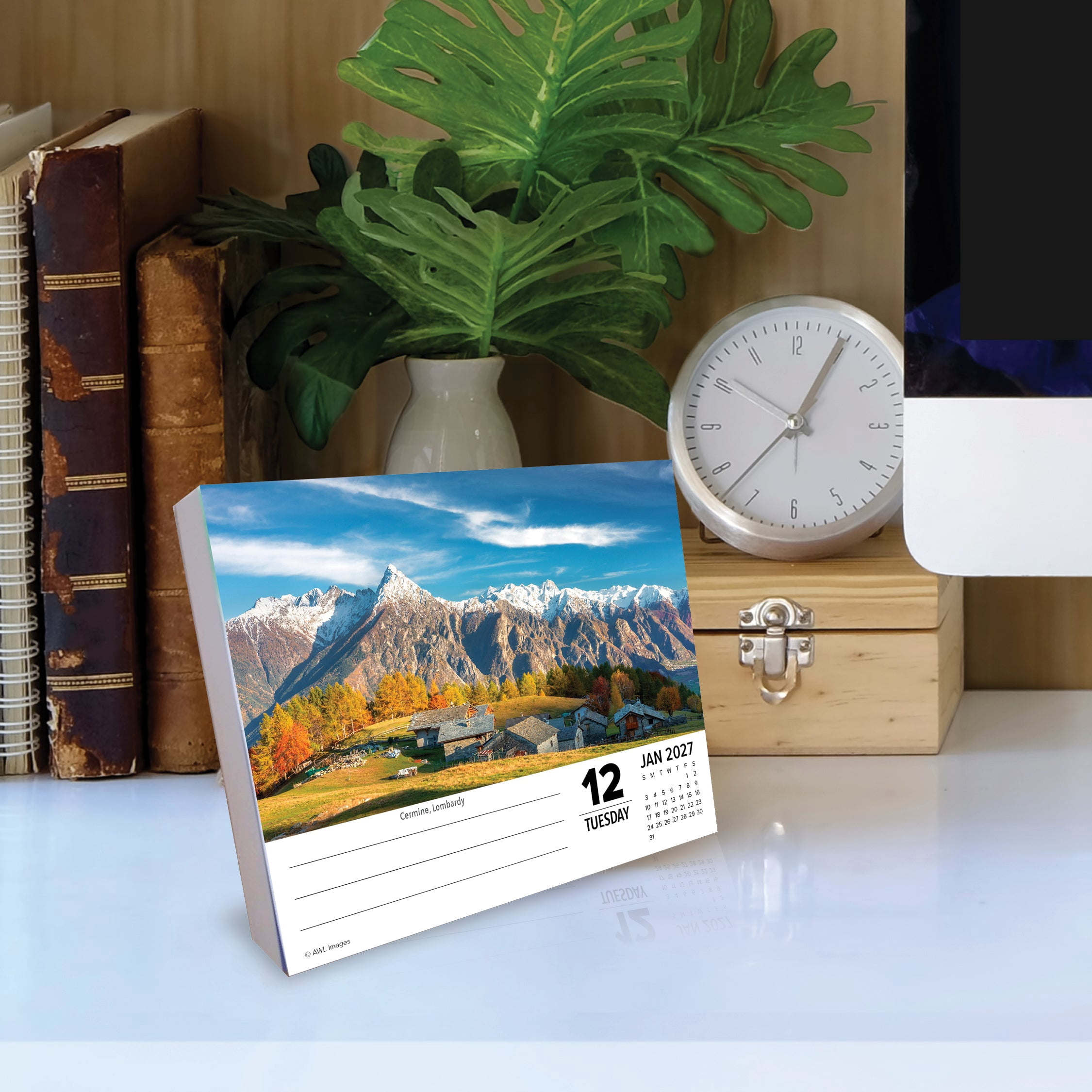 Willow Creek Press, Italy 2027 Box Calendar