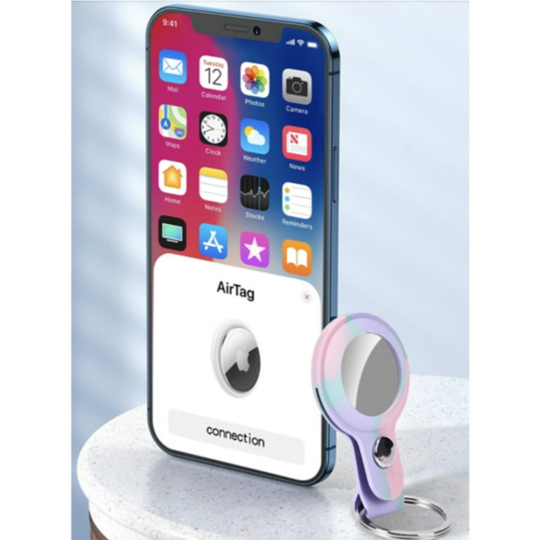 Xpm Case for Apple AirTag Protective Case Colorful Silicone TPU