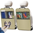 thumbnail image 1 of Protector para respaldo de asiento de auto Zecirl 46x61 cm impermeable 2 unidades, 1 of 7