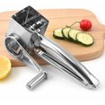 thumbnail image 2 of moulin Rpe Fromage 1 Tambour Inox - Simple, Rsistant Et Efficace, Ensemble De Trois Couteaux De Rabot, 2 of 5