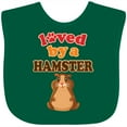 thumbnail image 3 of Inktastic Hamster Cute Pet Gift Boys or Girls Baby Bib, 3 of 4