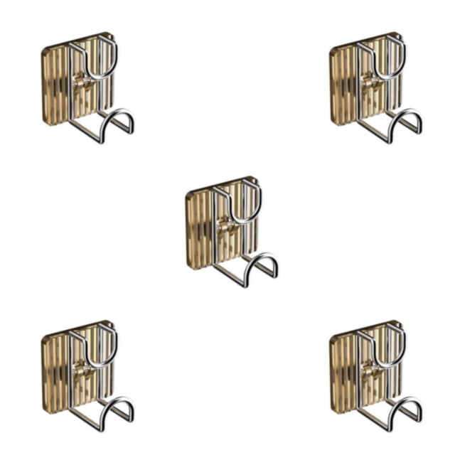 Moyic Gancho autoadhesivo, ganchos para lavabo montados en la pared, estante para lavabo de baño, colgador de Hotel de lujo sin Type2 NO2