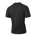 thumbnail image 5 of Men's T-Shirt Pocket Short Sleeve Shirts Running Athletic Workout Active Sun Protection Quick Dry Big and Tall Size S-3XL Black, 5 of 8