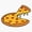1pcs, variant on Traditional Authentic Mexican Sweet Bread Concha Bakery Pattern Decal For Notebook Sticker