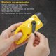thumbnail image 3 of Paquete de 2 linternas de manivela, paquete de 2 linternas LED con energía solar, linterna de manivela, antorcha dinamo de supervivencia impermeable LED recargable para exteriores, 3 of 5