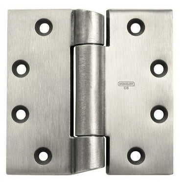Best Template Hinge,Removable,Dull Chrome F179 3X3 DOOR HINGE 26D STL