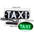 thumbnail image 4 of Interior del automóvil con placa de agarre, luz LED con logotipo, indicador de TAXI, luz de advertencia LED para automóvil de 12 V, uso versátil, fácil instalación., 4 of 4