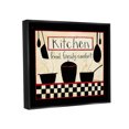 thumbnail image 3 of Kitchen Food Family Comfort Patterned Food & Beverage Graphic Art Jet Black Framed Art Print Wall Art, 3 of 6