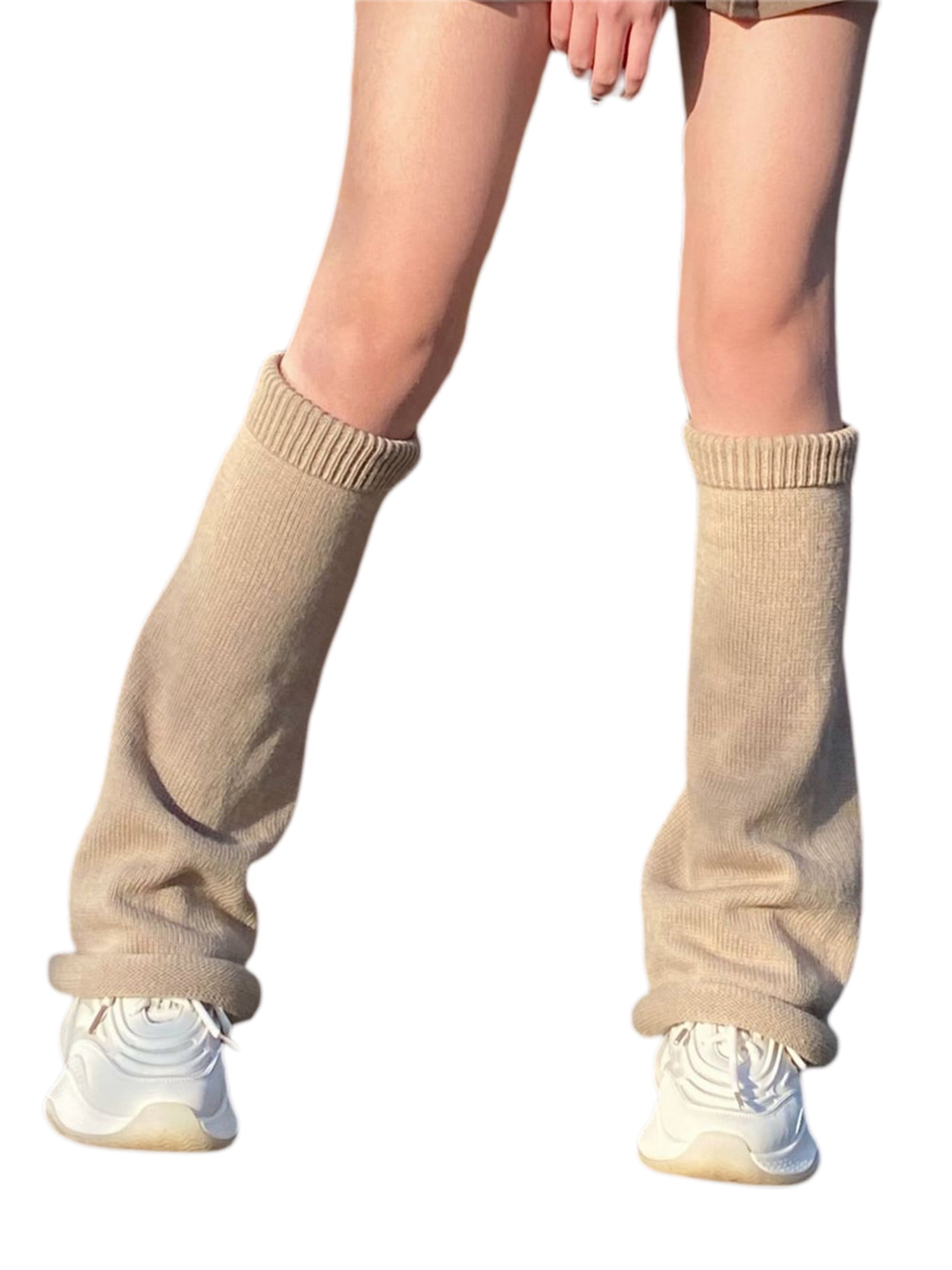 Tootu 1 Pair Women Knitted Leg Warmers Socks