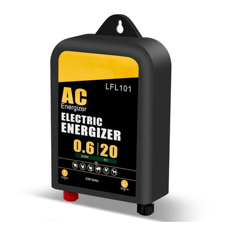 20Km Electric Fence Livestock High Voltage Pulse Controller Waterproof Poultry Farm Animal Electric Fence