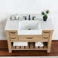 thumbnail image 6 of Villareal 48" Single Bath Vanity in Weathered Pine Wood & White Farmhouse Basin, 6 of 12
