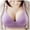 Purple, variant on TSADFHJI Womens No Steel Ring French Underwear Sexy Big Open Back Beautiful Back U Shaped Bra Summer Thin Bud Bra Women's Bras Camisoles & Tanks Plus Size Women's Bras Silk Women's Bras Silk Blue 36