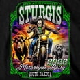 thumbnail image 5 of 2026 Men's Sturgis Motorcycle Rally Skull Chaser #1 Black Long Sleeve Shirt - SPB2134 Medium, 5 of 5