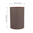 thumbnail image 2 of FUTUREORYY Lamp Shade Replacement Coffee Cloth 1Pack for Tall Lamp Use, 2 of 5