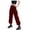 Wine, variant on Jamicy Pants for Women Casual Cargo Pants Women Baggy Parachute Pants Woman Mutil Pockets Loose Fit Y2k Casual Pants for Women