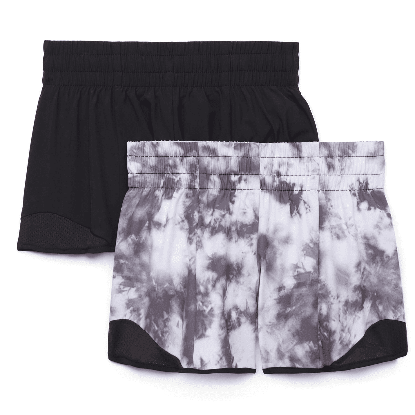 Black Soot/ Tie Dye Print