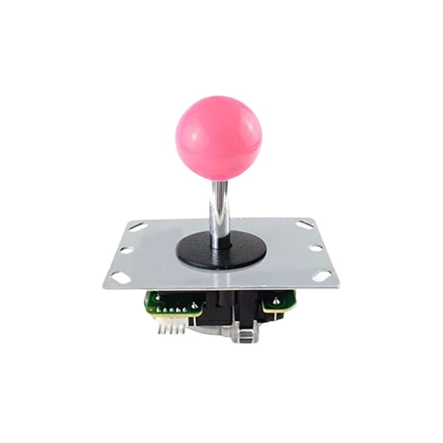 Sidaley Rocker Arcade Accesorios Máquinas expendedoras Juegos Función Palanca Controlador Joystick Operación Zero Delay Ball Top Videojuegos y accesorios Rosa