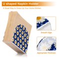 thumbnail image 5 of Yayeee Napkin Holder for Table Set of 2 Kitchen Paper Tissue Organization, Elegant Daisy Pattern, 5 of 8