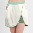 thumbnail image 5 of Women's Fanatics Cream New York Yankees Studio Wellness Skort, 5 of 7