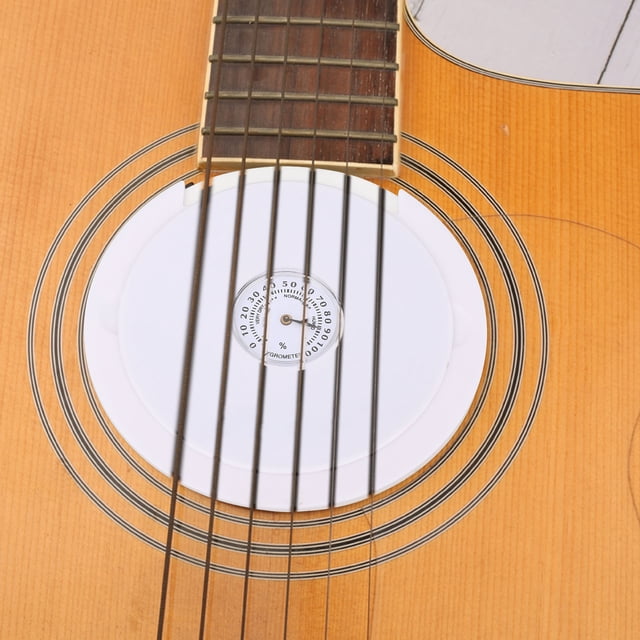3 in 1 Guitar Humidifier, Dehumidifier Soundhole Cover for 100-103mm, Real Time Humidity Display, Suitable for All Wooden Guitars