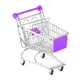 thumbnail image 3 of Carrito de Mano para Niños Macarena Juguete de Supermercado Violeta, 3 of 8