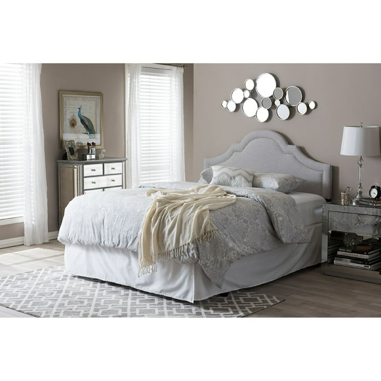 Baxton studio rita upholstered headboard deals