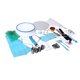 thumbnail image 4 of Kit de 140 piezas para decoración de tartas, plato giratorio, mangas pasteleras, puntas, espátula, raspador, nivelador, accesorio para hornear para fiesta de cumpleaños, 4 of 15