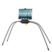 Alcatel HOCU-43-BK Universal Lazy Spider Mount for Phone & Tablet Stand on Any Even or Uneven Surfaces, Bed, Sofa, Table, Countertop with Adjustable Legs
