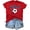 Dark Heather, variant on Soccer Cup 2026 Shirt Women USA Football Match Season Jersey Game Day Graphic Short Sleeve T-Shirt