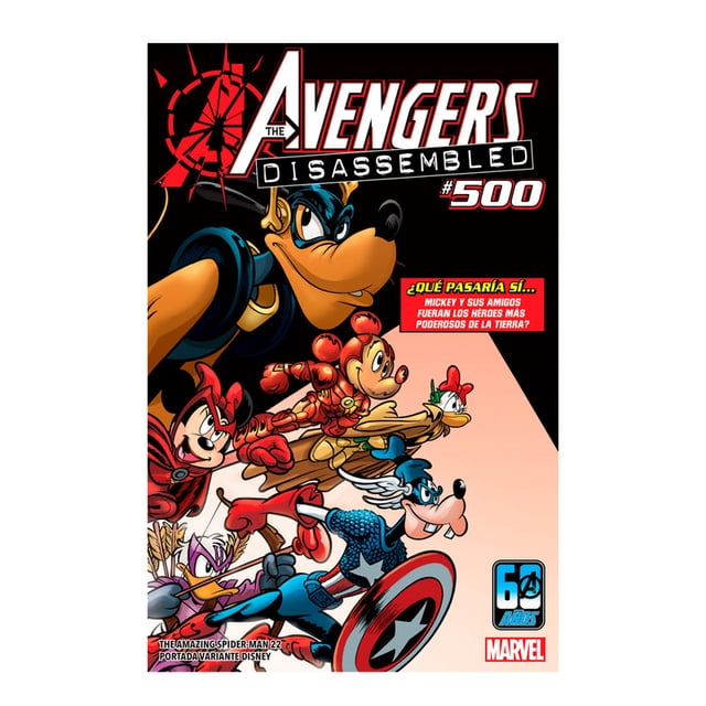 The amazing spider man 22 variante disney paolo mottura panini marvel