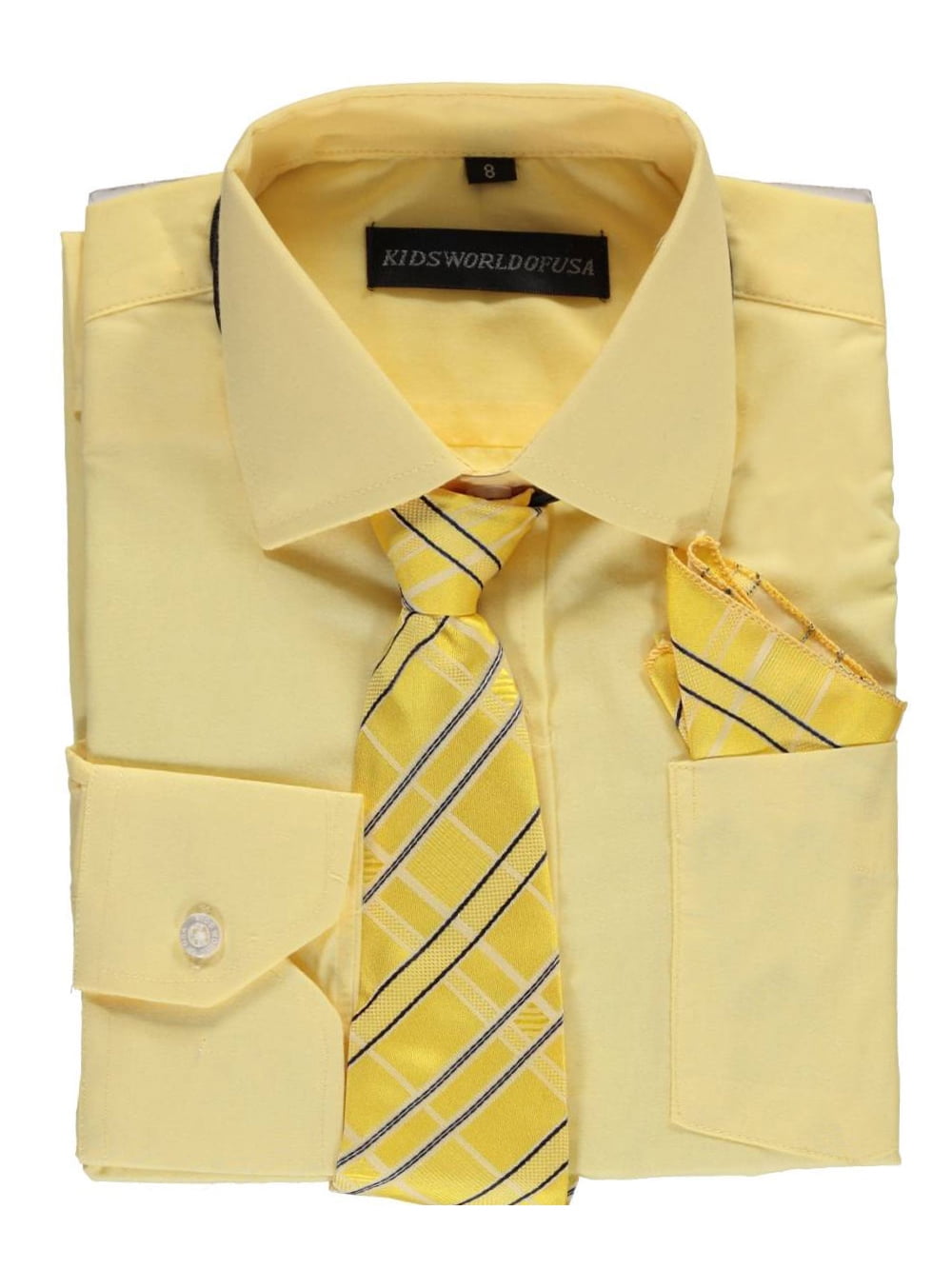 Kids World Big Boys' Dress Shirt 