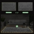thumbnail image 3 of Outdoor Rug x Reversible Mats Outdoor Area Rug Plastic Straw Rug Geometric Rv Mat for Patio Camping Rv Picnic Backyard Deck Balcony Porch Beach Trailer ( ), 3 of 6