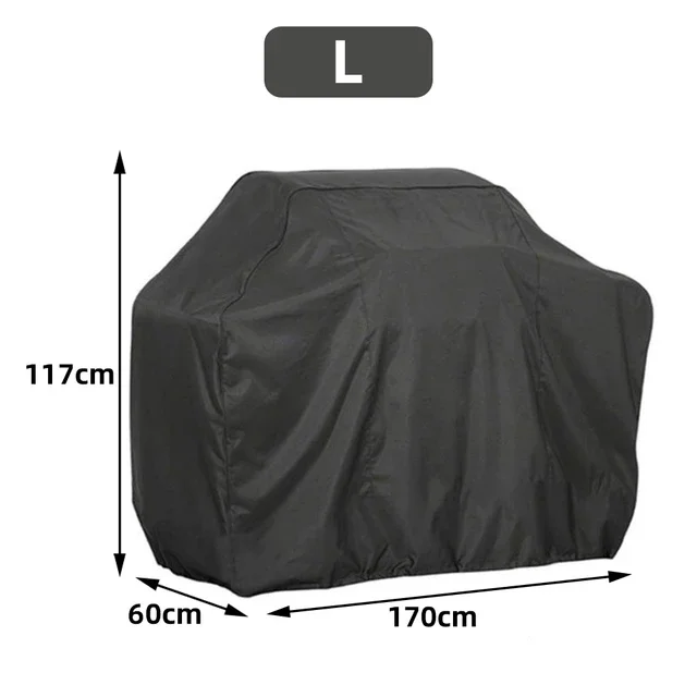 Cubierta protectora para barbacoa, cubierta antipolvo, resistente al agua, Weber, Charbroil, exterior, lluvia