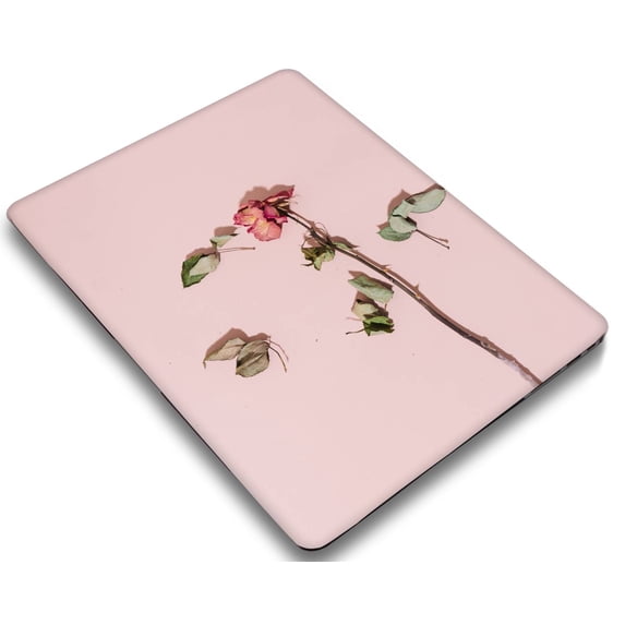 KSK KAISHEK Hard Case Shell Cover Compatible MacBook Pro 14 inchs with Touch ID Type C Model: A2779 A2442 (Rose series 0274)