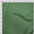 thumbnail image 4 of oneOone Polyester Spandex Green Fabric Paisley Sewing Material Print Fabric By The Yard 56 Inch Wide, 4 of 5