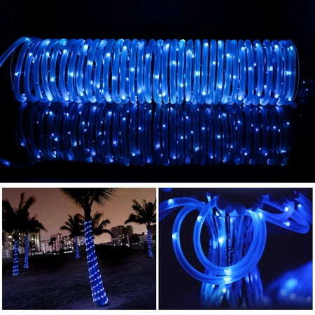 EEEkit Outdoor Solar String Lights, 33ft(10m) Solar Powered Waterproof LED Tube Light LED with Solar Panel for Outdoor Indoor Home Garden Patio Parties, (Best Solar Tube Brand)