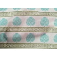 thumbnail image 4 of oneOone Cotton Poplin Fabric Leaves & Lotus Block Printed Craft Fabric BTY 42 Inch Wide, 4 of 4