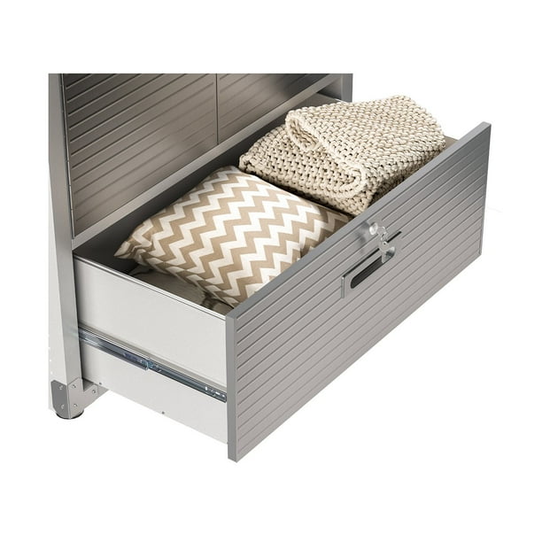 Seville Classics UltraHD Storage Cabinet with Bottom Drawer