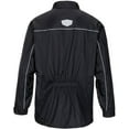 thumbnail image 2 of Tourmaster Defender Two-Piece Rainsuit Black LG, 2 of 3