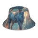thumbnail image 1 of Balery Forest Lake White Horse Sombreros para el sol para hombre y mujer, sombrero de pescador con UPF 50+, 1 of 6