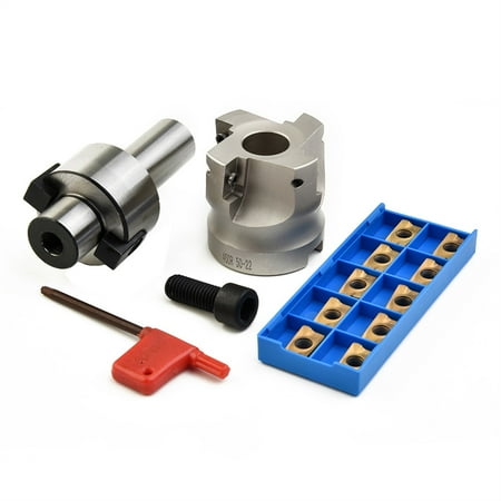

GLFILL End Miller Fmb22 Collet Holder Bap400R-50-22-4T Milling Cutter 1604Apmt Inserts