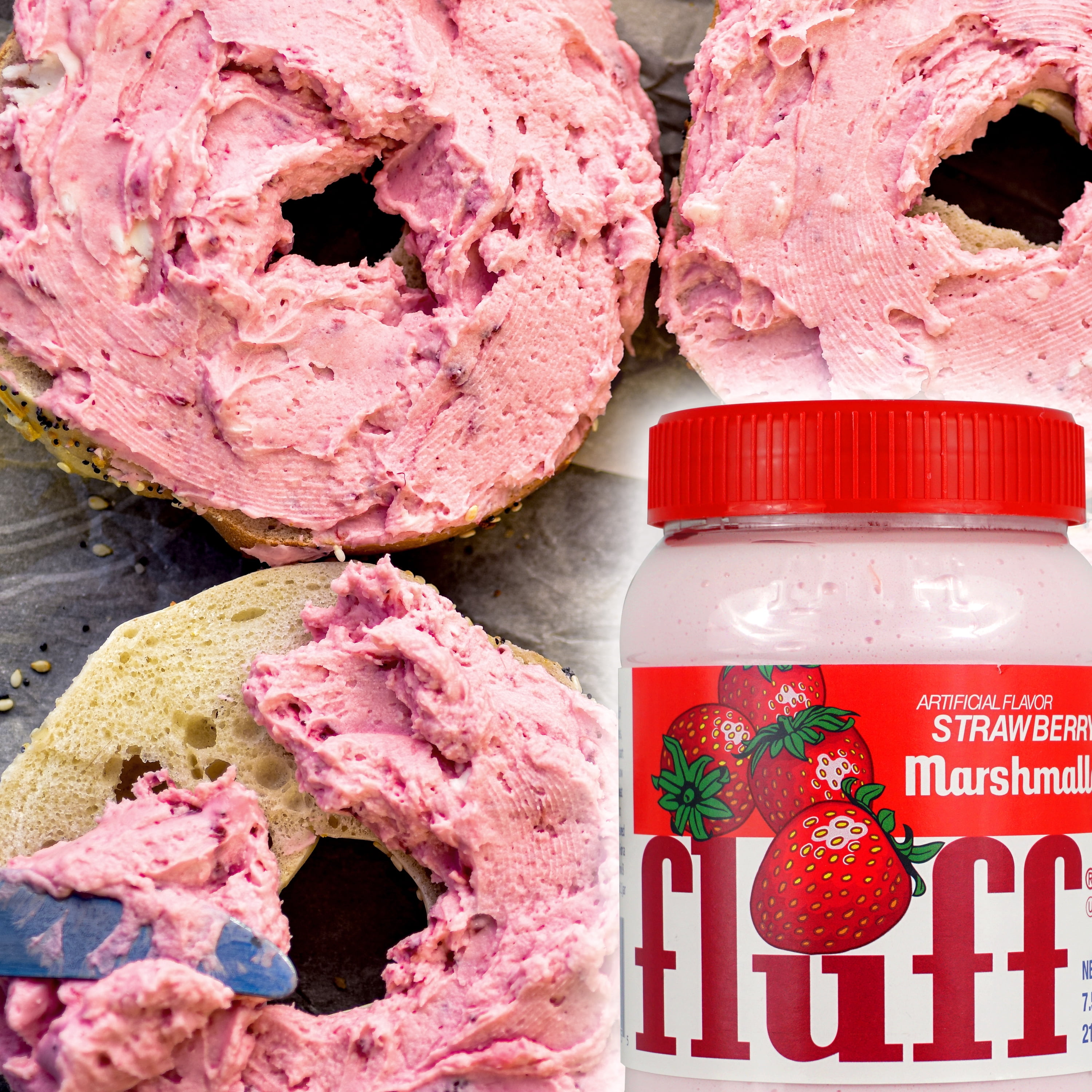 Strawberry Fluff Spread, 7.5 oz. Jar