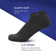 thumbnail image 5 of GENTLEAGU Men's Bamboo No-Show Socks – Soft, Breathable, Anti-Odor – 48 Pairs, Size 6-12, 5 of 6