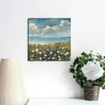 thumbnail image 3 of Canvas Wall Art Beach Floral Wall Picture Coastal Boho Farmhouse Daisy Flowers Nautical Sea Ocean Wildflowers Canvas Print Vintage Artwork for Small Rustic Bathroom Bedroom Living Room Office Décor, 3 of 5