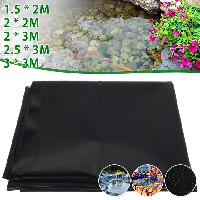 Revestimiento Para Estanque De Peces Flexible Jardines Piscinas Membrana Impermeable Arroyos Fuentes Paisajismo Negro Muyoka Hogar