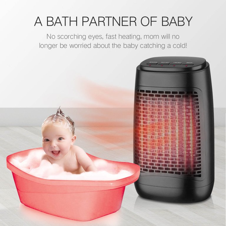 Camkey Electric Space Heater, Adjustable Thermostat and Overheat Protection  Ceramic Space Heater, Personal Heater with Carrying Handle, Super Fast  Heater for Desk, Office, Home, Bedroom - Walmart.com